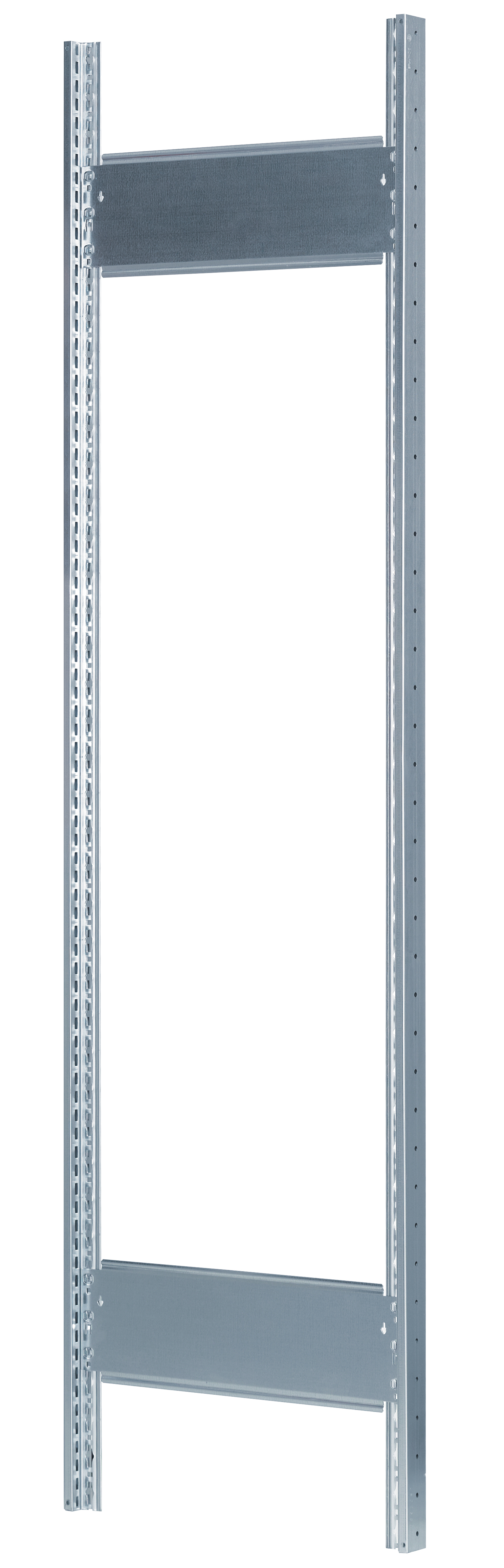 MULTIplus T-profiel-frames, voorgemonteerd, 2 stabiliseringsprofielen, 2000x400 mm, verzinkt