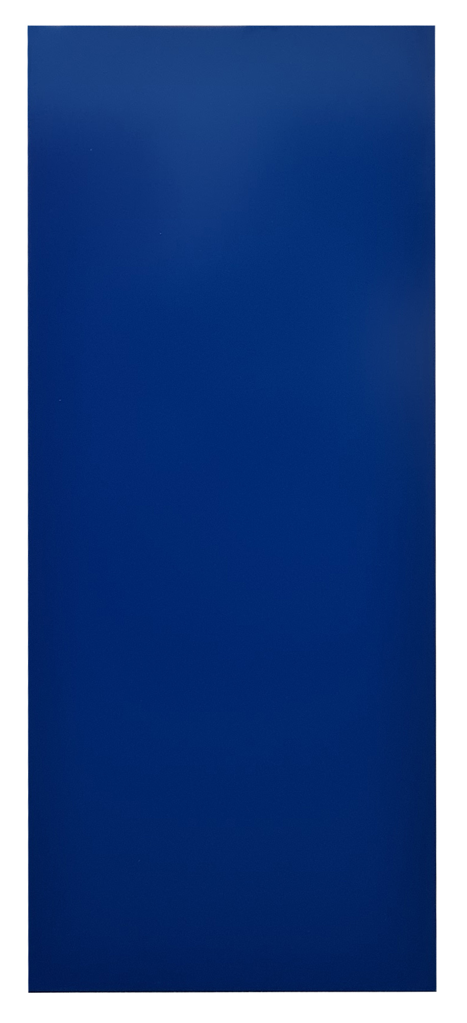 Dichte zijpanelen, 90 x 1000 x 300 mm (h x d), RAL 5010 gentiaanblauw