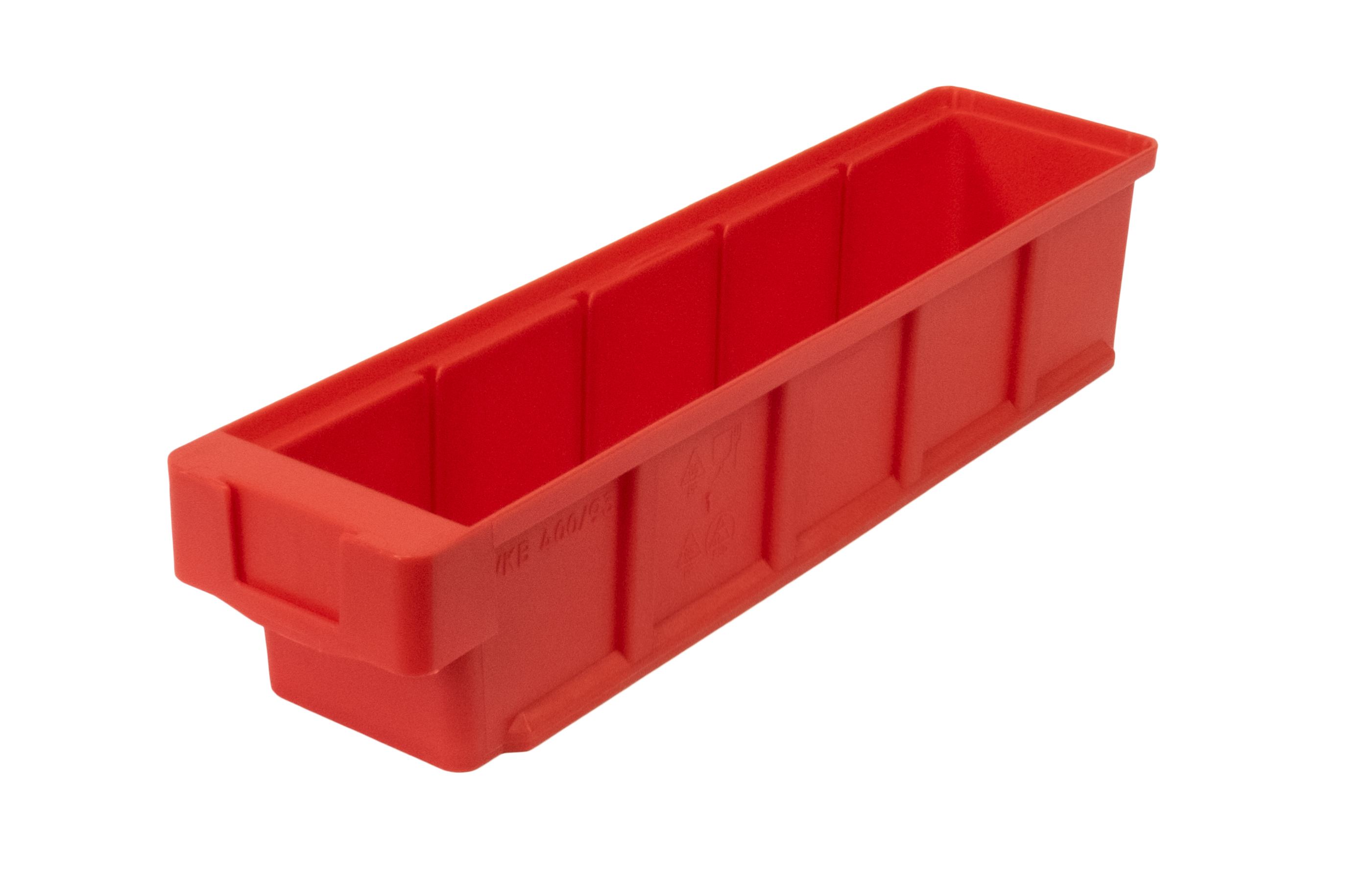 Systeembak 83 x 93 x 300 mm, rood, PP