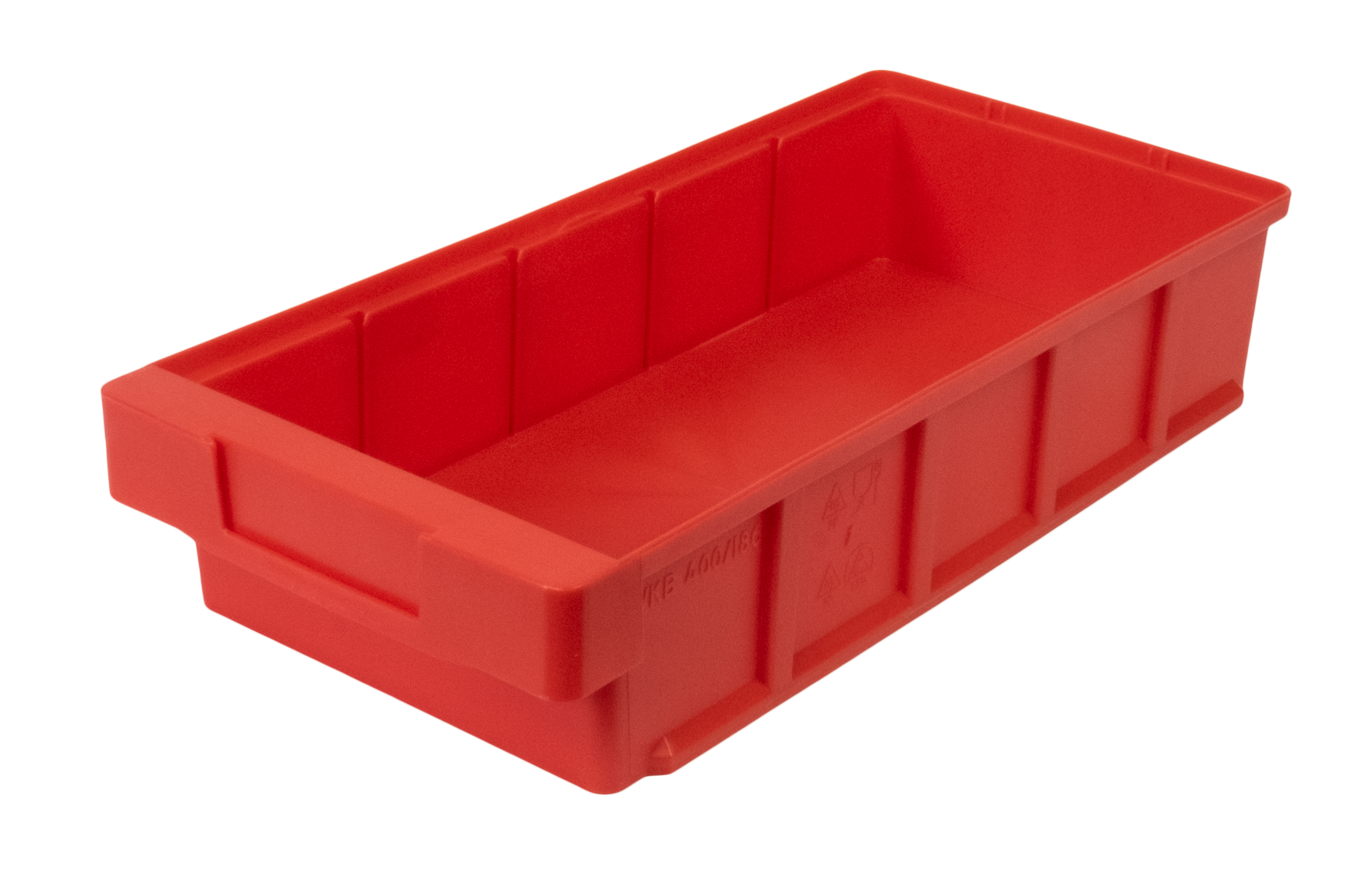 Systeembak 83 x 186 x 300 mm, rood, PP